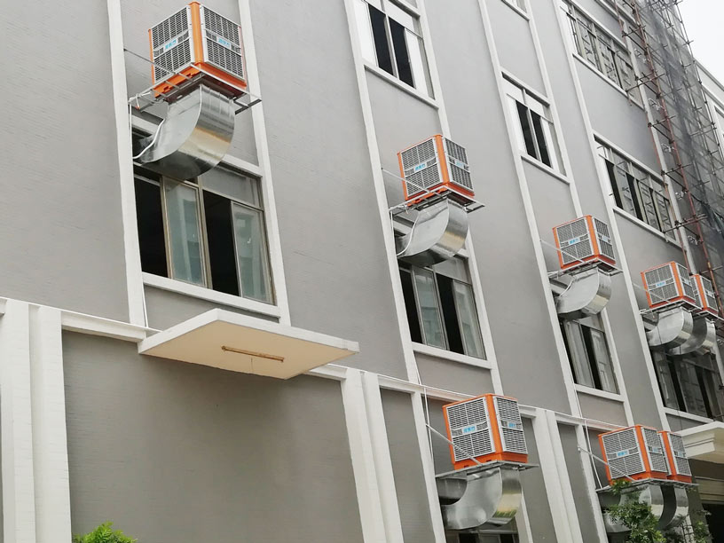 手袋厂环保空调降温工程